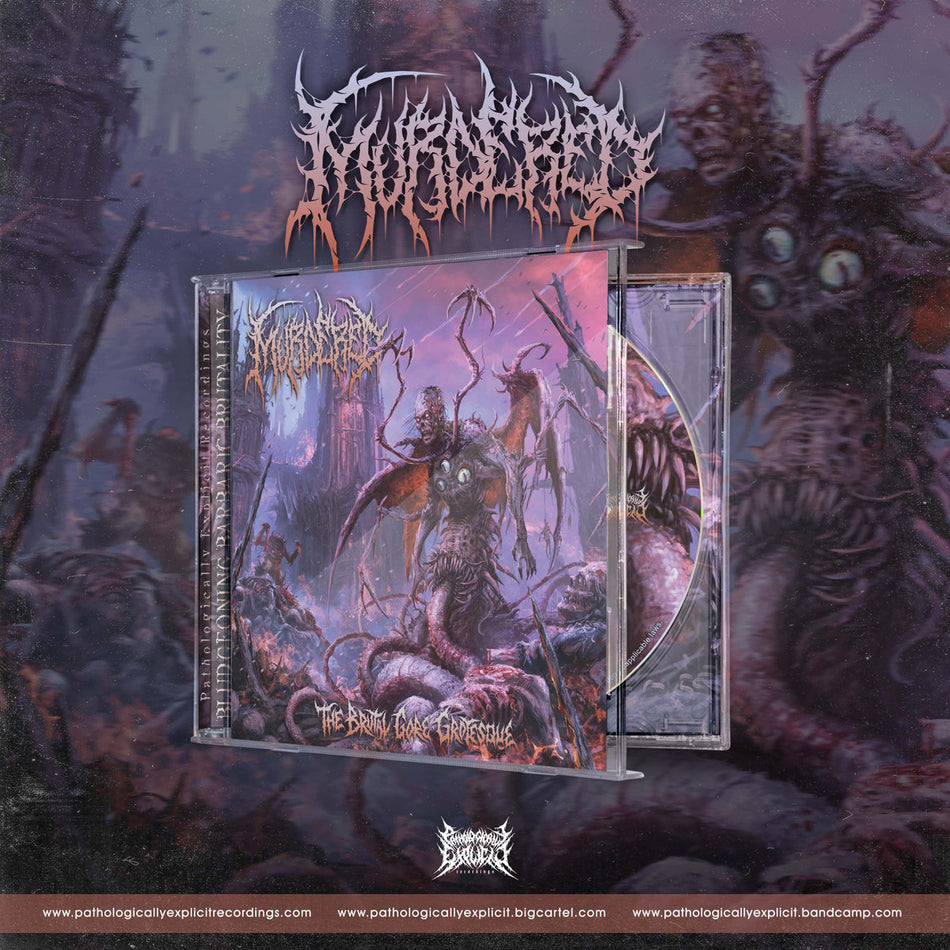 Murdered - The Brutal Gore Grotesque CD