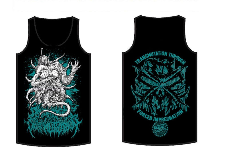 Psychosomatic Self-Mutilation - Transmutation Through Forced Impregnation Tank Top