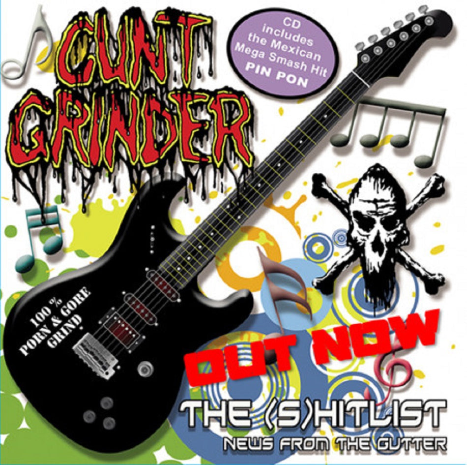 Cuntgrinder - The (S)Hitlist News from the Gutter CD cover art