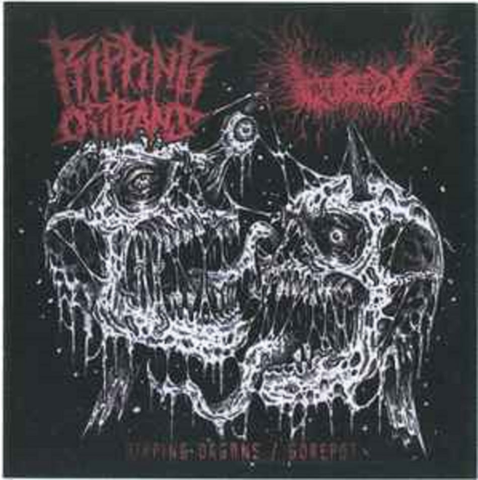 Gorepot / Ripping Organs - split CD cover art