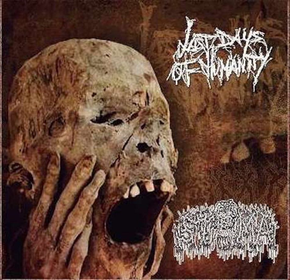 Last Days Of Humanity / Stoma - Split CD cover art