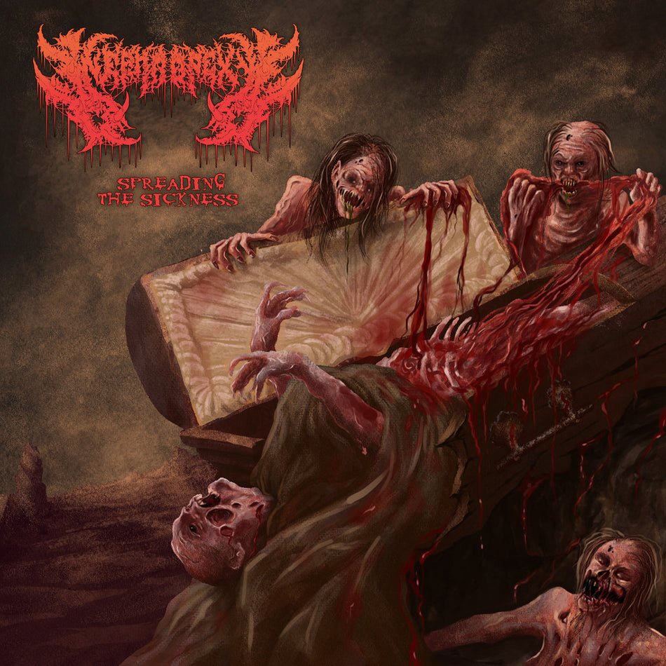 Nephropexy - Spreading the Sickness CD cover art