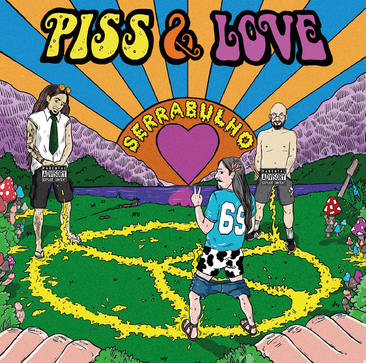Serrabulho - Piss And Love CD cover art