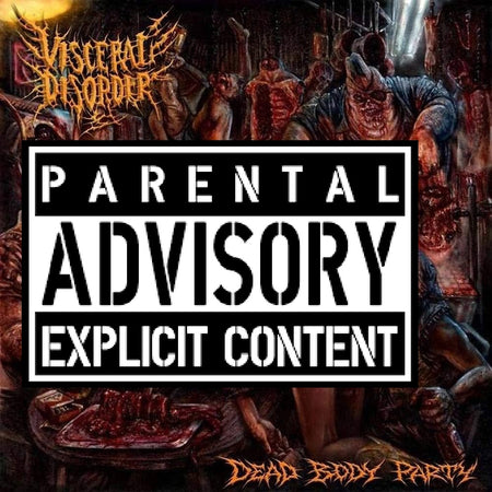 Visceral Disorder - Dead Body Party CD cover art