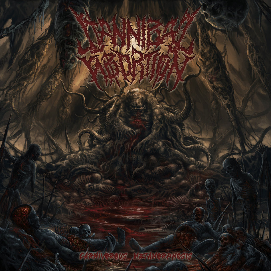 Cannibal Abortion - Carnivorous Metamorphosis CD cover art