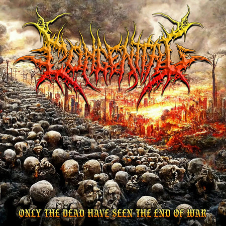 Congenital - Only the Dead Have Seen the End of War CD cover art