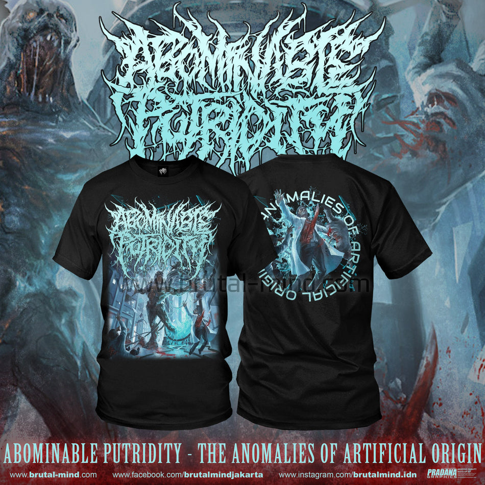 Abominable Putridity - The Anomalies Of Artificial Origin T-Shirt