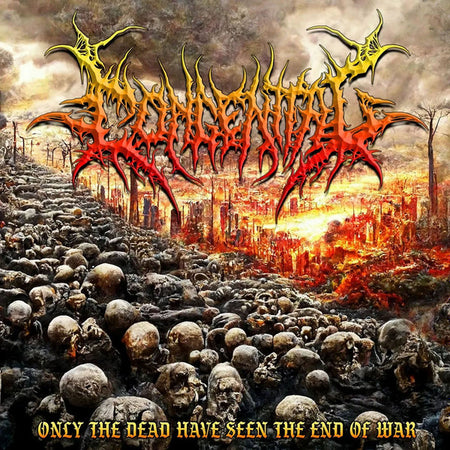 Congenital - Only the Dead Have Seen the End of War CD cover art