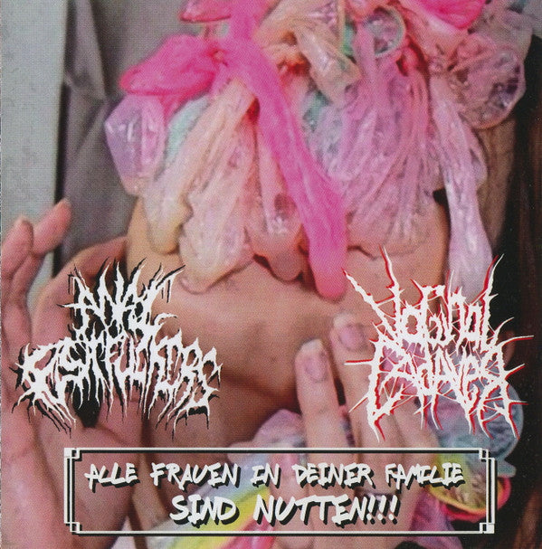 Anal Fistfuckers / Vaginal Cadaver - Alle Frauen In Deiner Familie Sind Nutten!!! CD cover art