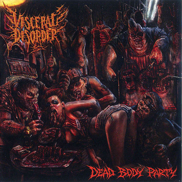 Visceral Disorder - Dead Body Party CD cover art
