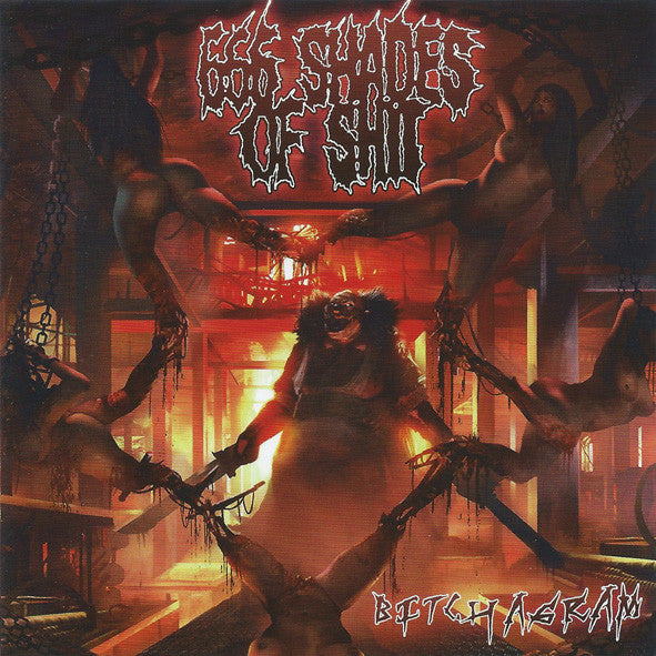 666 Shades Of Shit - Bitchagram CD cover art