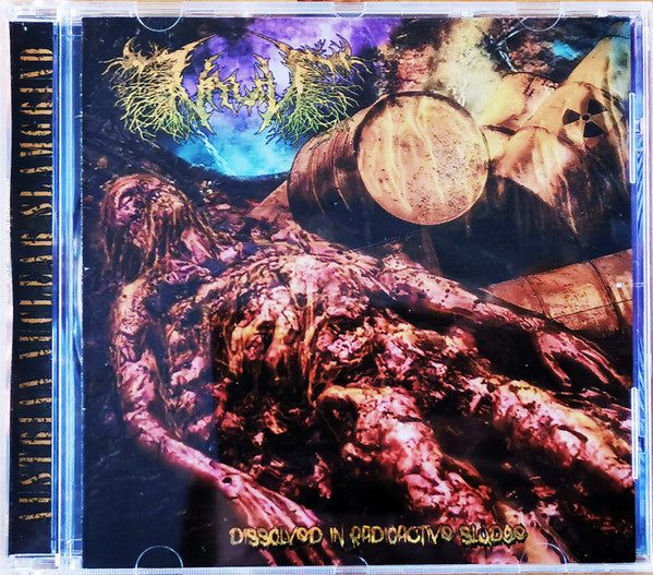 Vault - Dissolved In Radioactive Sludge CD cover art