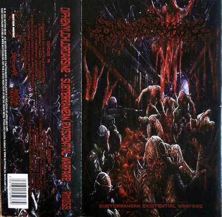 Diphenylchloroarsine - Subterranean Existential Warfare CD cover art