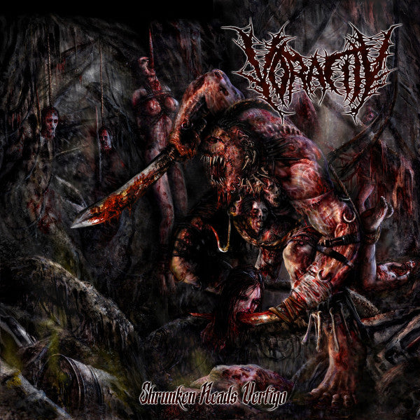 Voracity - Shrunken Heads Vertigo CD cover art