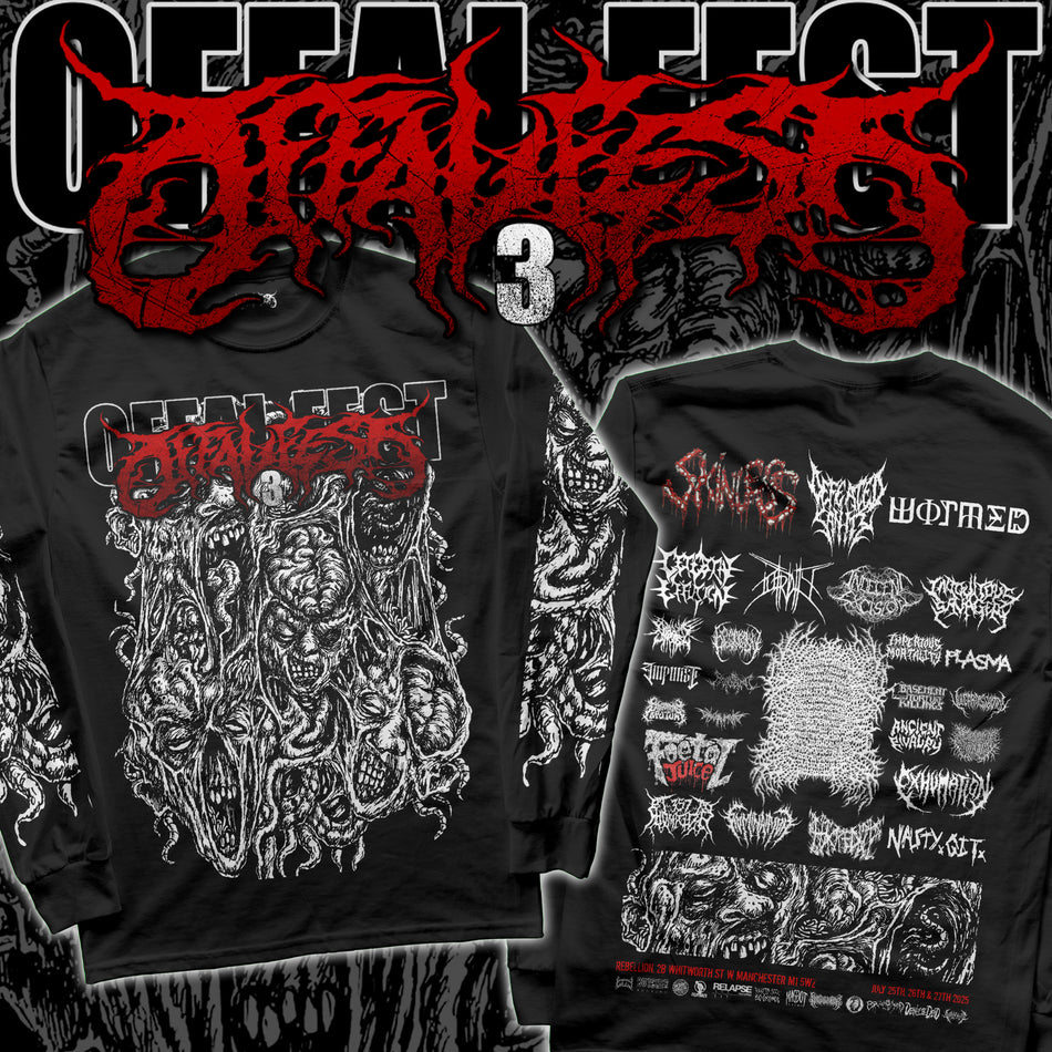 Offal Fest 2025 Lineup Longsleeve