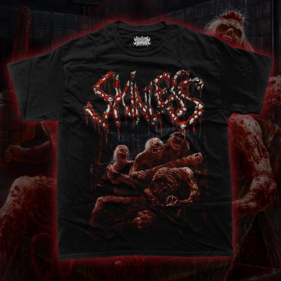 Skinless - Slaughterhouse T-Shirt [PREORDER]  -  Unusual Horror