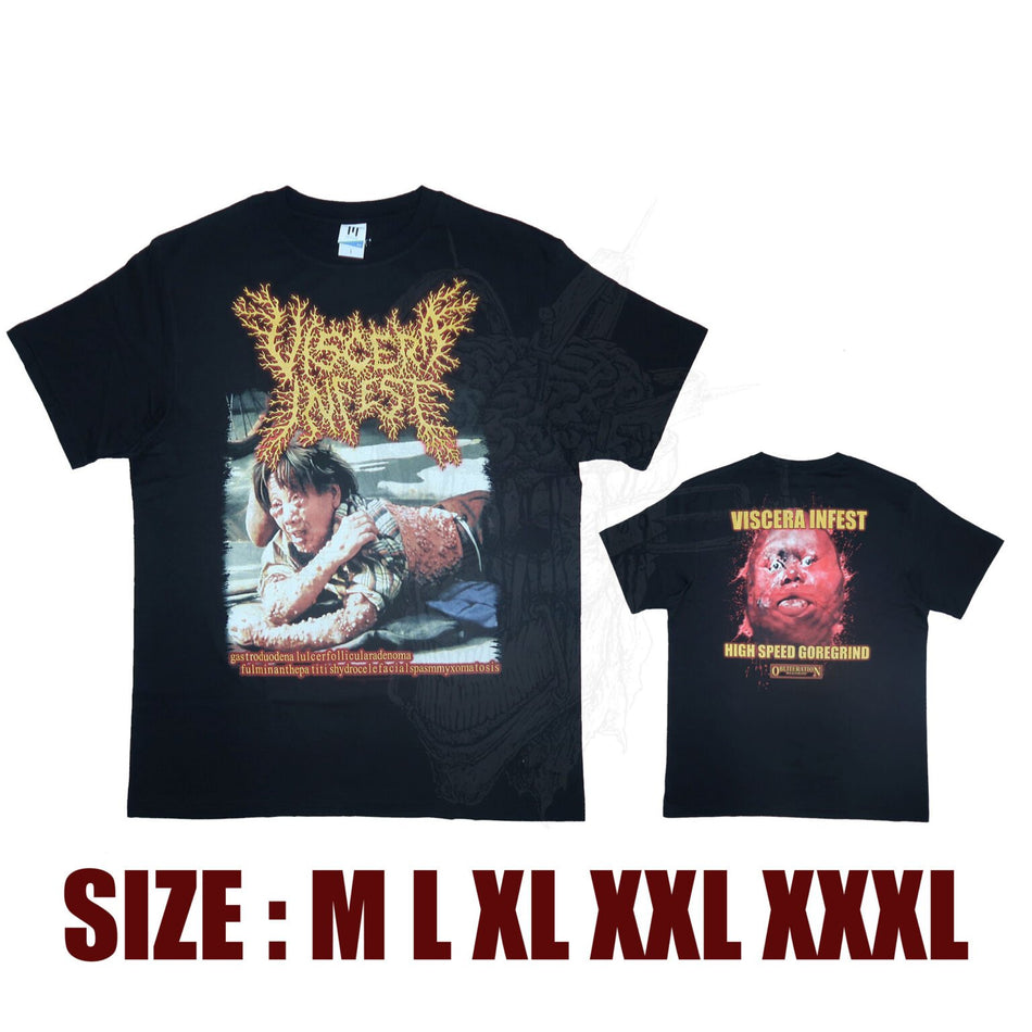 Viscera Infest - High Speed Goregrind - T-Shirt