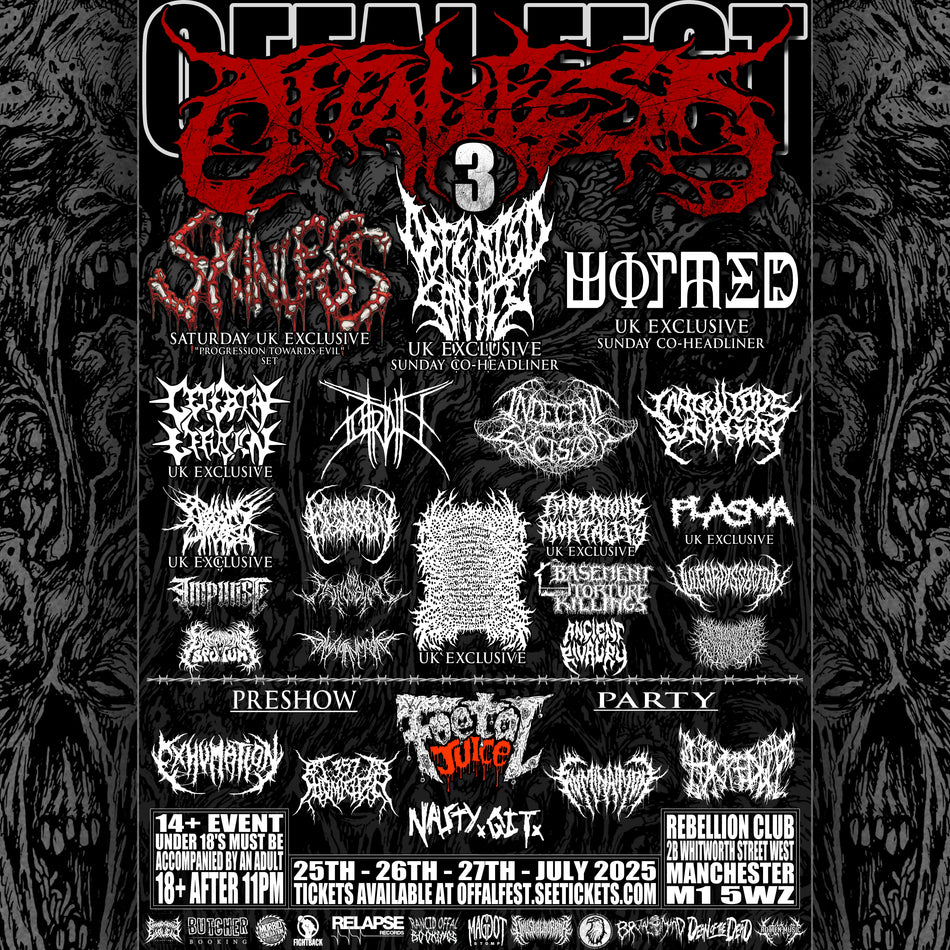 Offal Fest 2025 A3 Poster