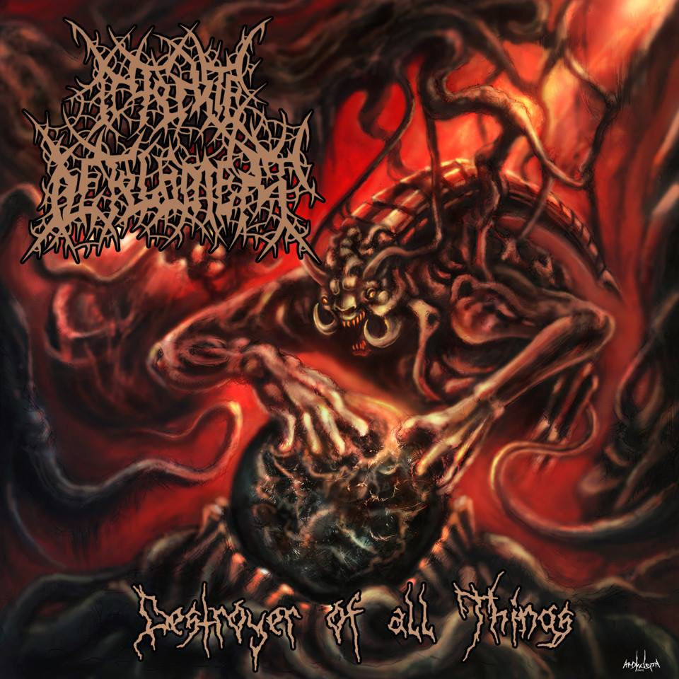 Infinite Defilement - Destroyer Of All Things CD cover art
