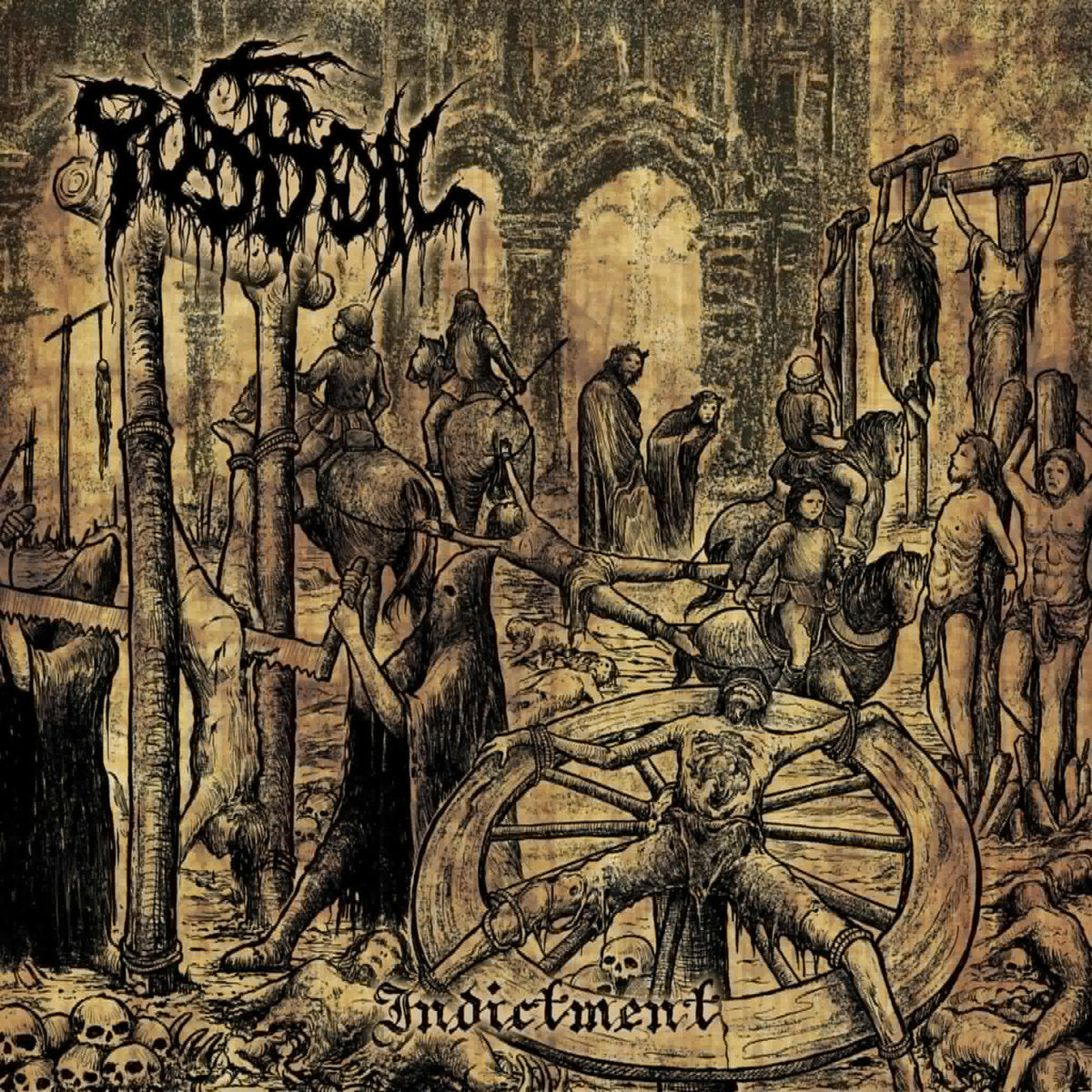 Pusboil - Indictment CD cover art