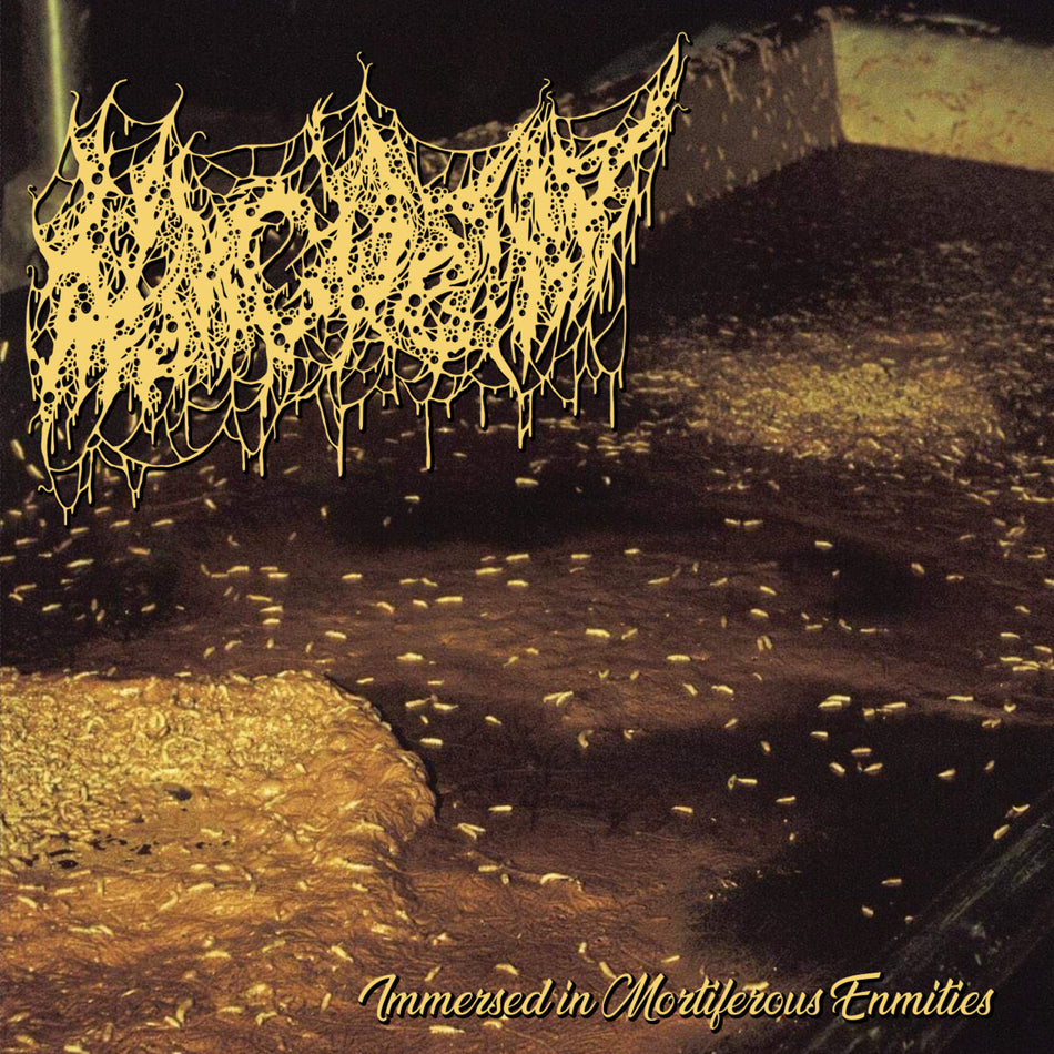 Morgue Tar - Immersed In Mortiferous Enmities CD cover art