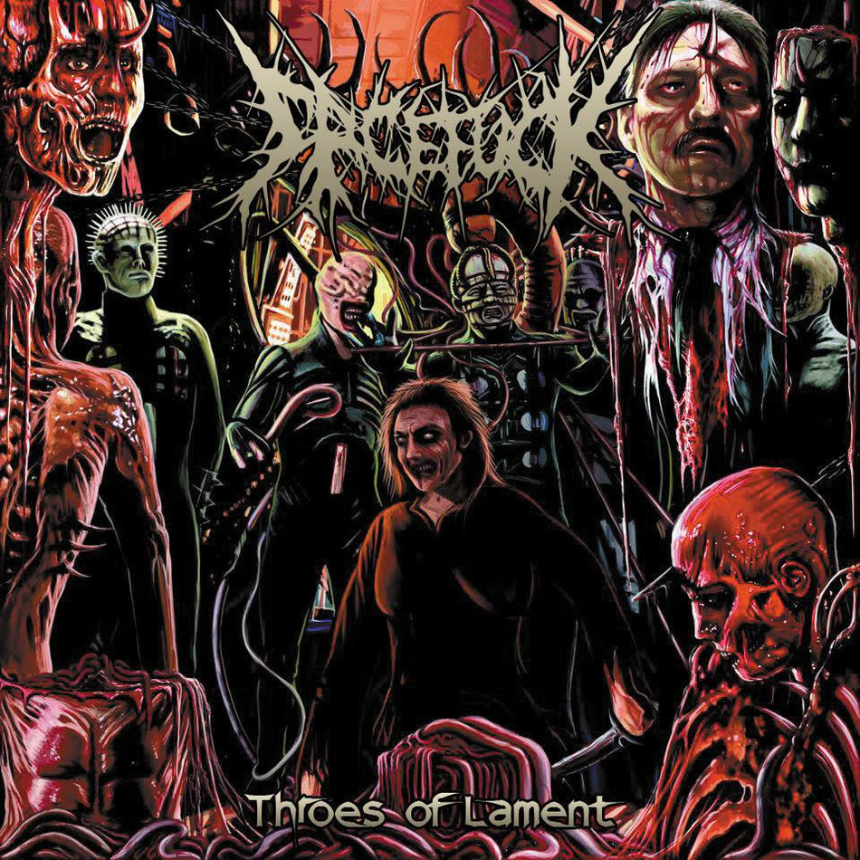 Facefuck - Throes Of Lament CD cover art