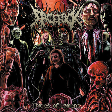 Facefuck - Throes Of Lament CD cover art