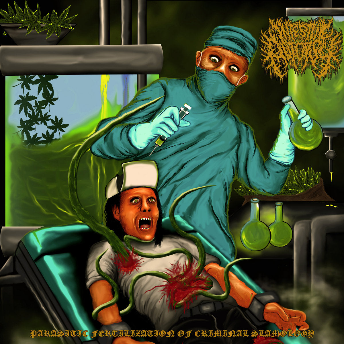 Intestine Autopsy - Parasitic Fertilization Of Criminal Slamology CD cover art