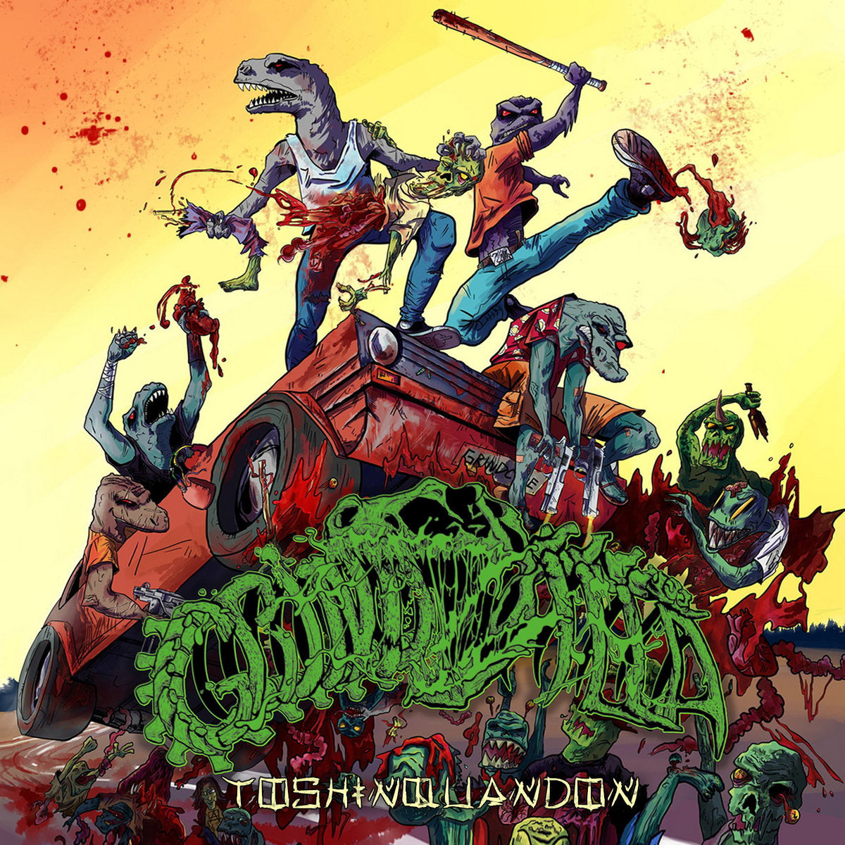 Grindzilla - Toshinquandon CD cover art