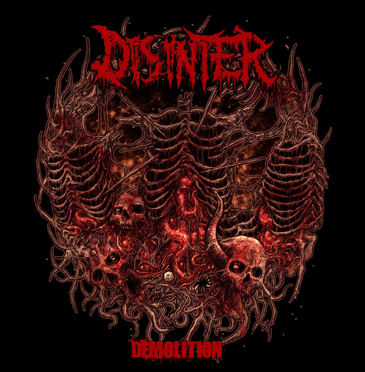 Disinter - Demolition CD cover art