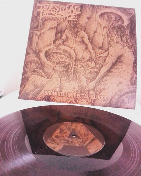 Intestinal Disgorge - Drowned In Rectal Sludge CD cover art