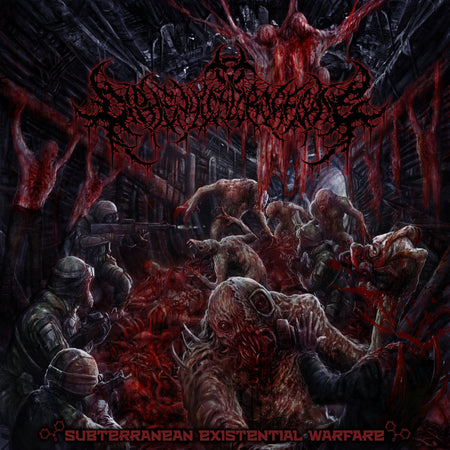 Diphenylchloroarsine - Subterranean Existential Warfare CD cover art