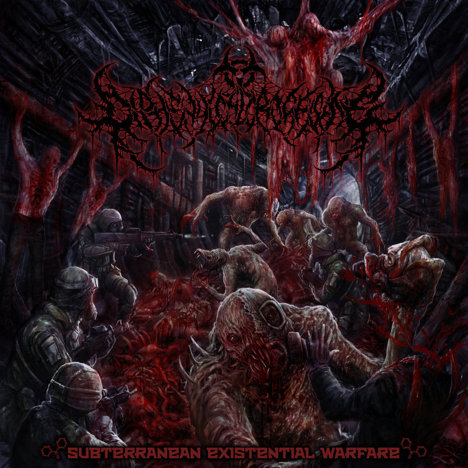 Diphenylchloroarsine - Subterranean Existential Warfare CD cover art
