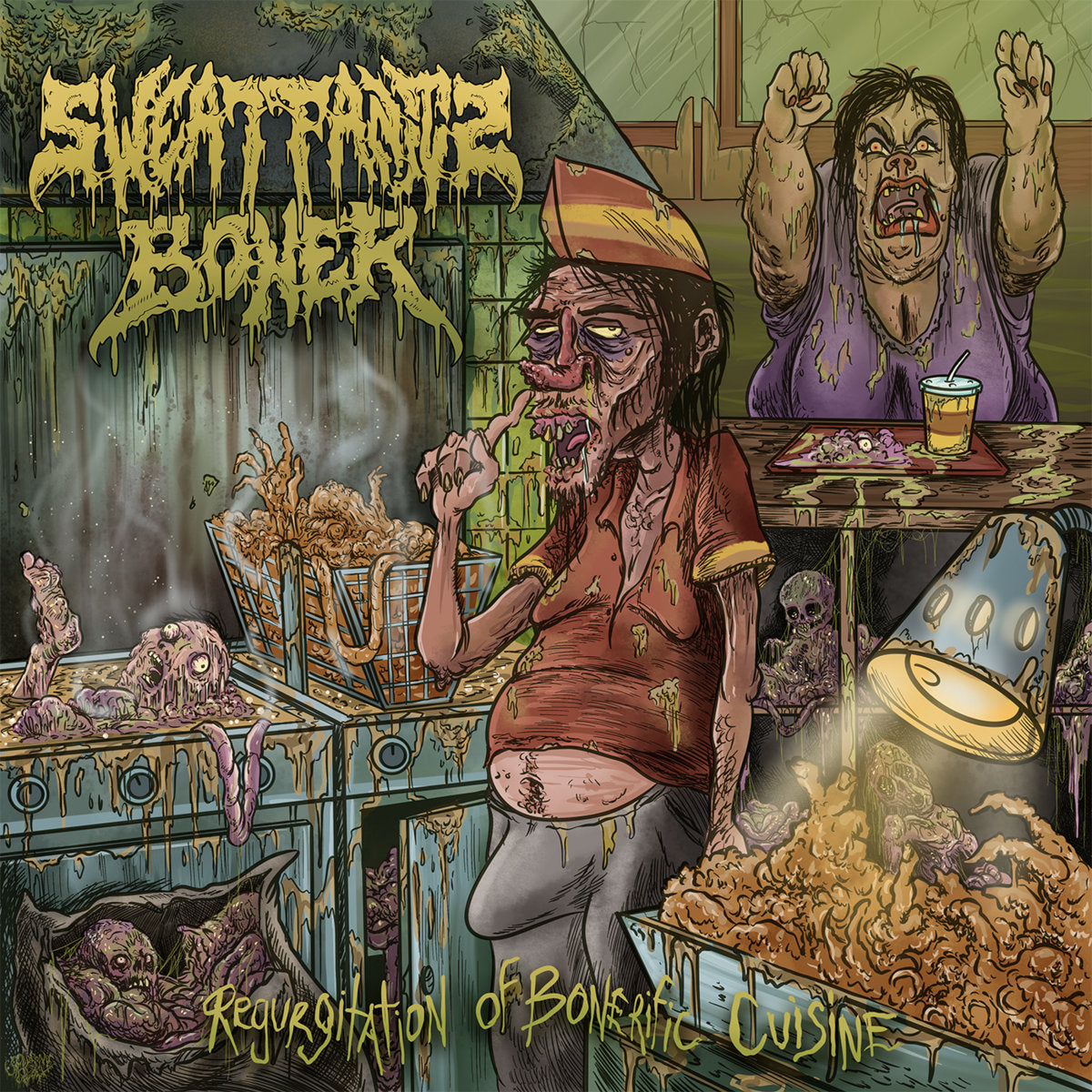 Sweatpants Boner - Regurgitation Of Bonerific Cuisine CD cover art