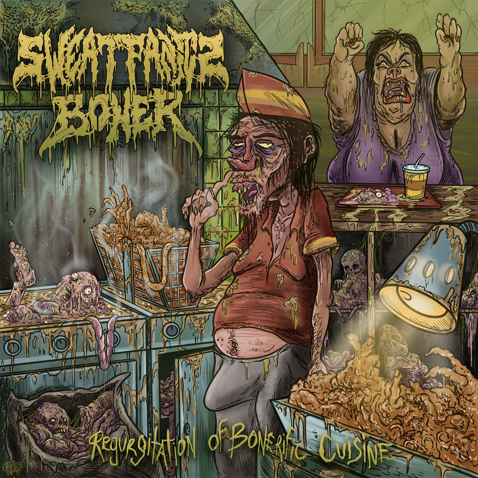 Sweatpants Boner - Regurgitation Of Bonerific Cuisine CD cover art