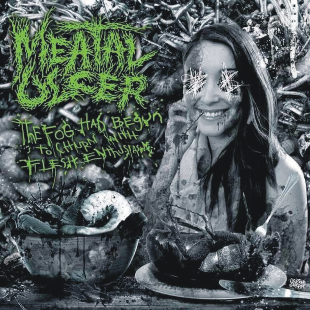 Meatal Ulcer - The Fog Has Begun To Churn With Flesh Enthusiasm CD cover art