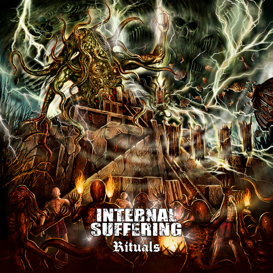 Internal Suffering - Rituals CD cover art