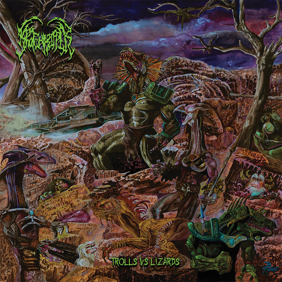 Krotchripper - Trolls Vs Lizards CD cover art