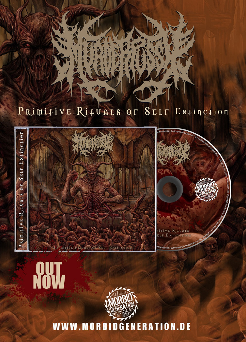 Murder Pussy - Primitive Rituals Of Self Extinction CD cover art