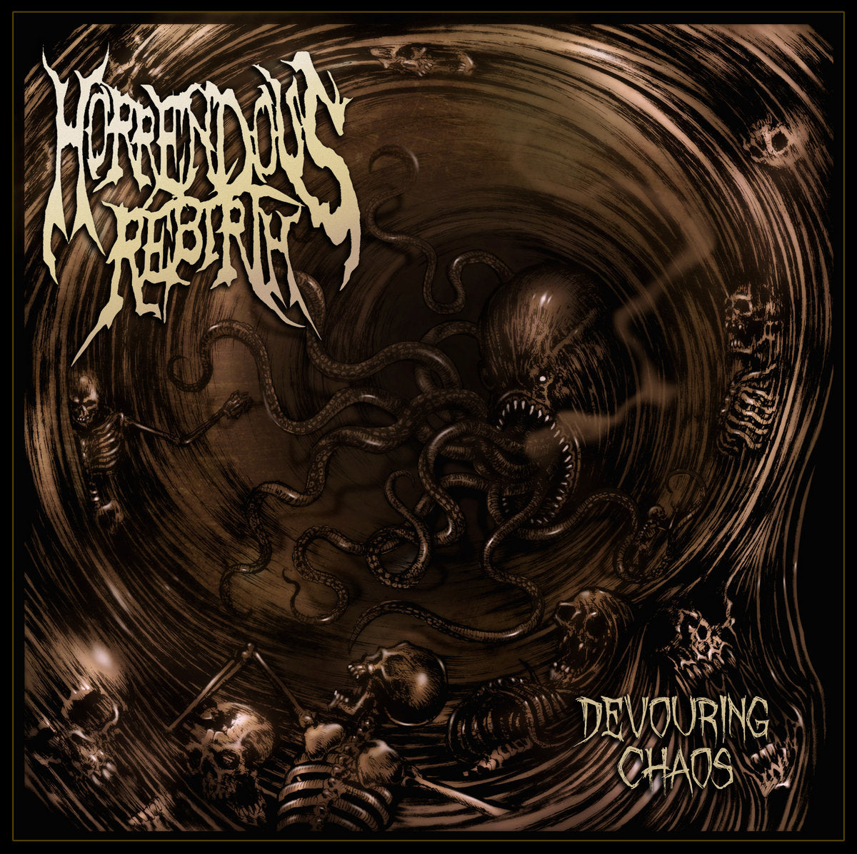 Horrendous Rebirth - Devouring Chaos CD cover art