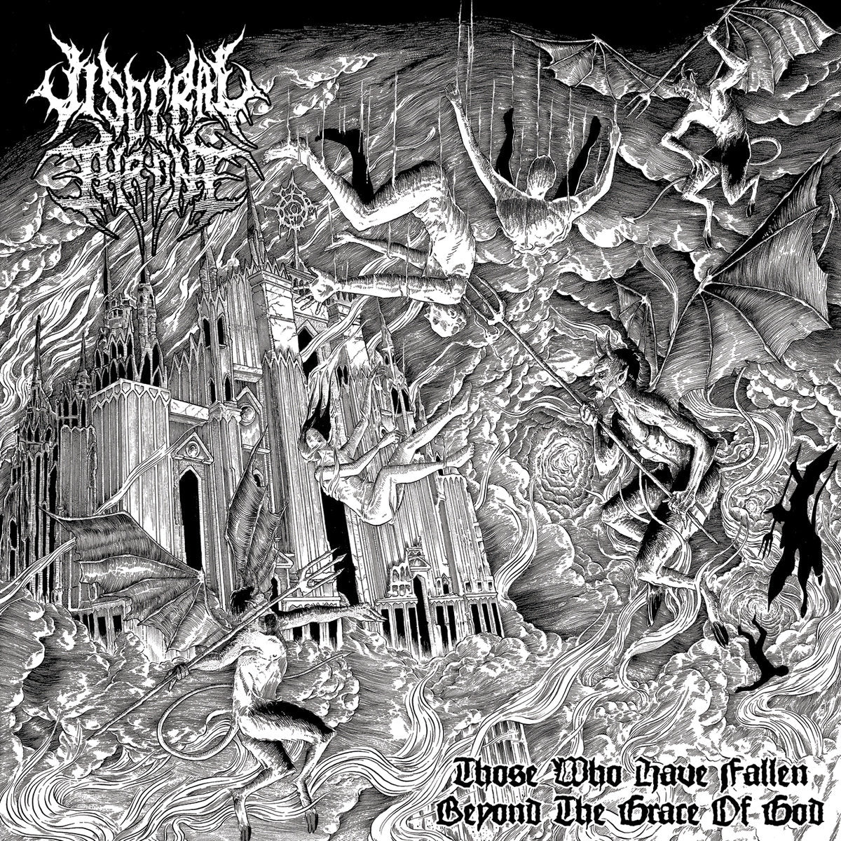 Visceral Throne - Those Who Have Fallen Beyond The Grace Of God CD cover art