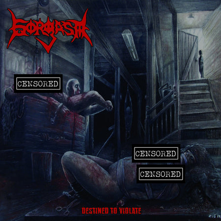 Gorgasm - Destined to Violate CD cover art