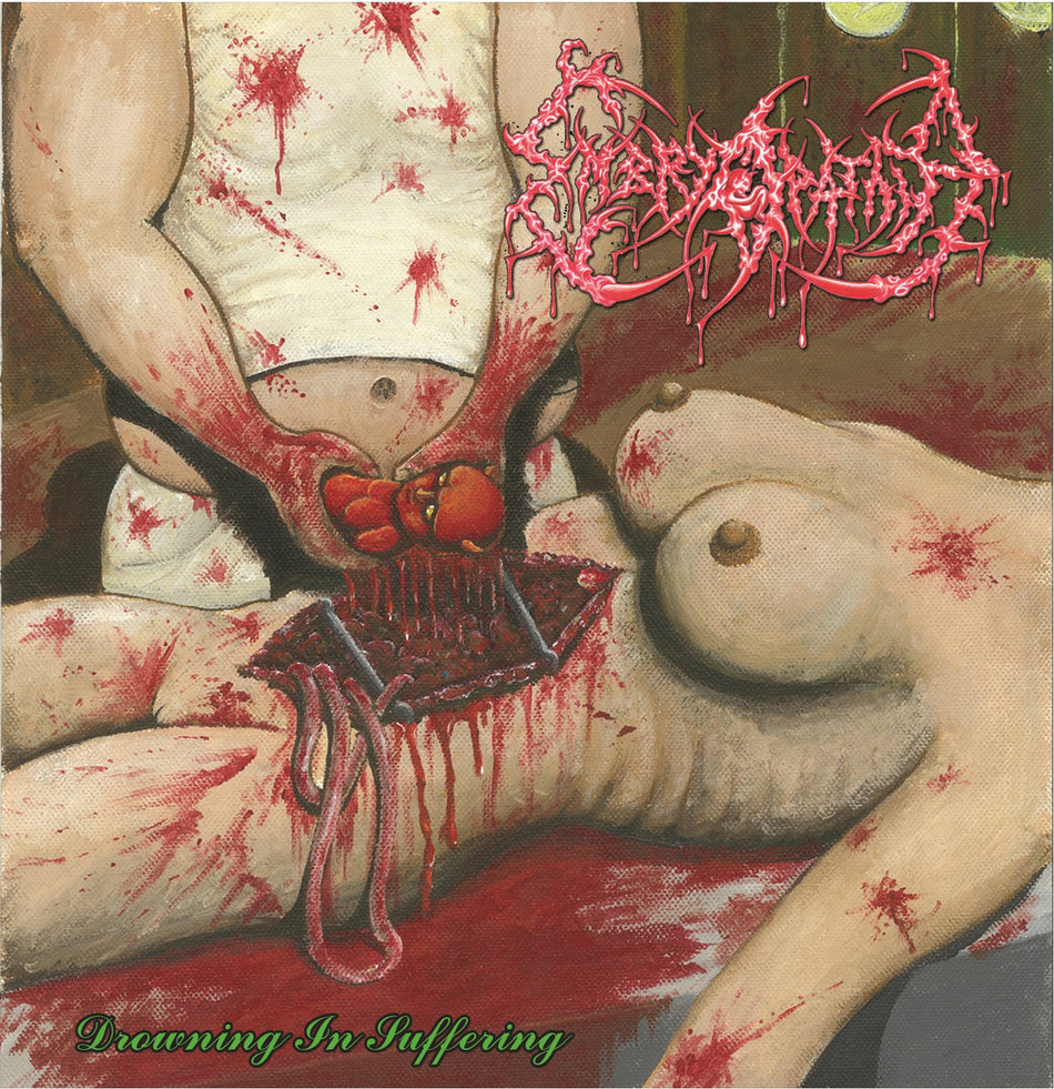 Embryopathia - Drowning In Suffering CD cover art