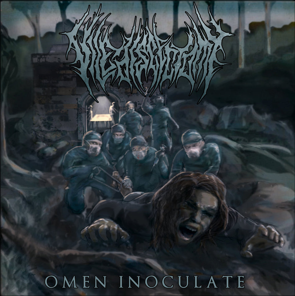 Vile Discectomy - Omen Inoculate CD cover art