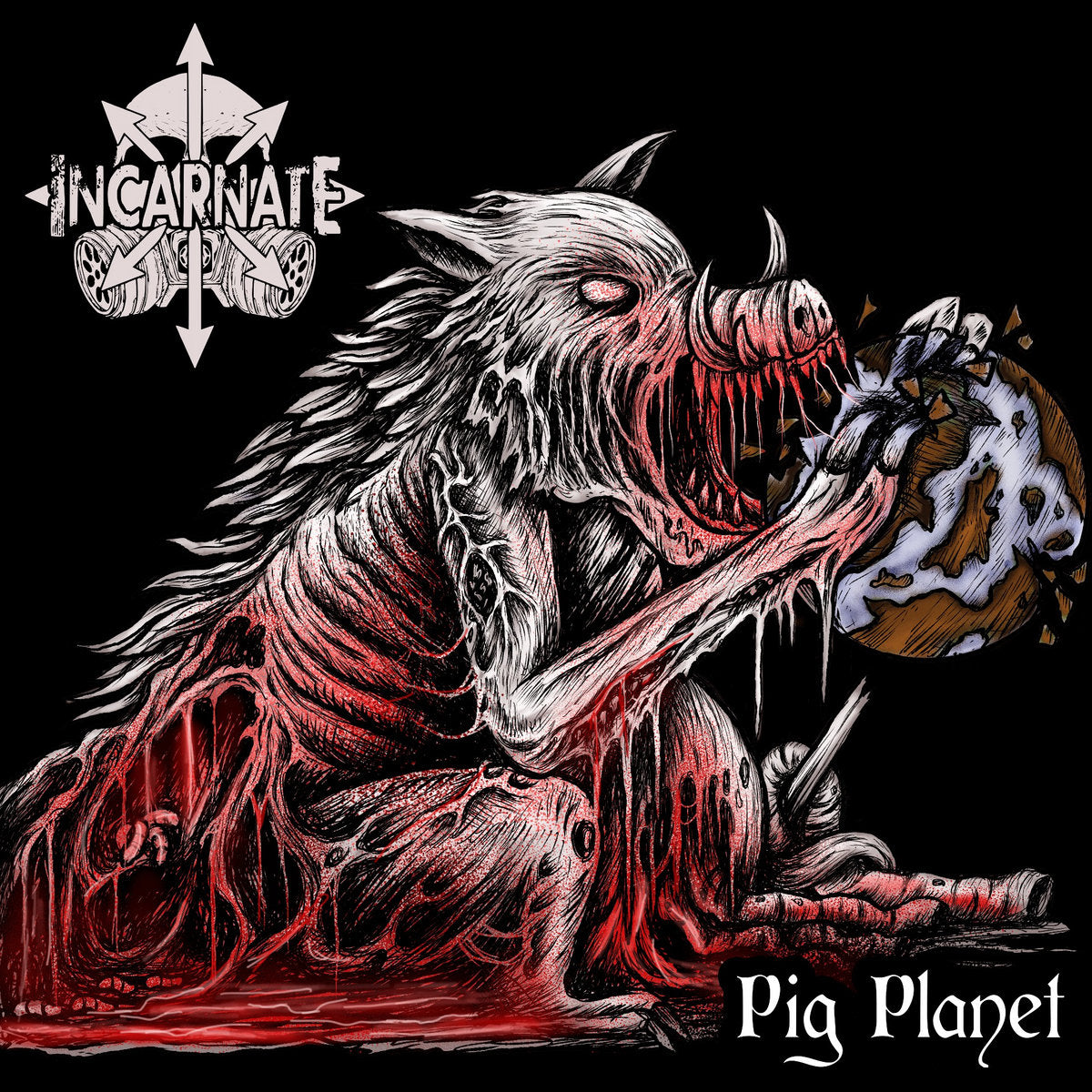 Incarnate - Pig Planet CD cover art