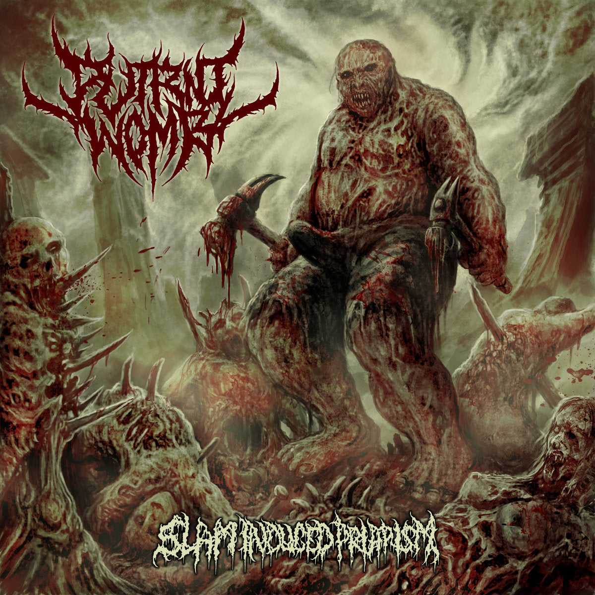 Putrid Womb - Slam Induced Priapism CD cover art