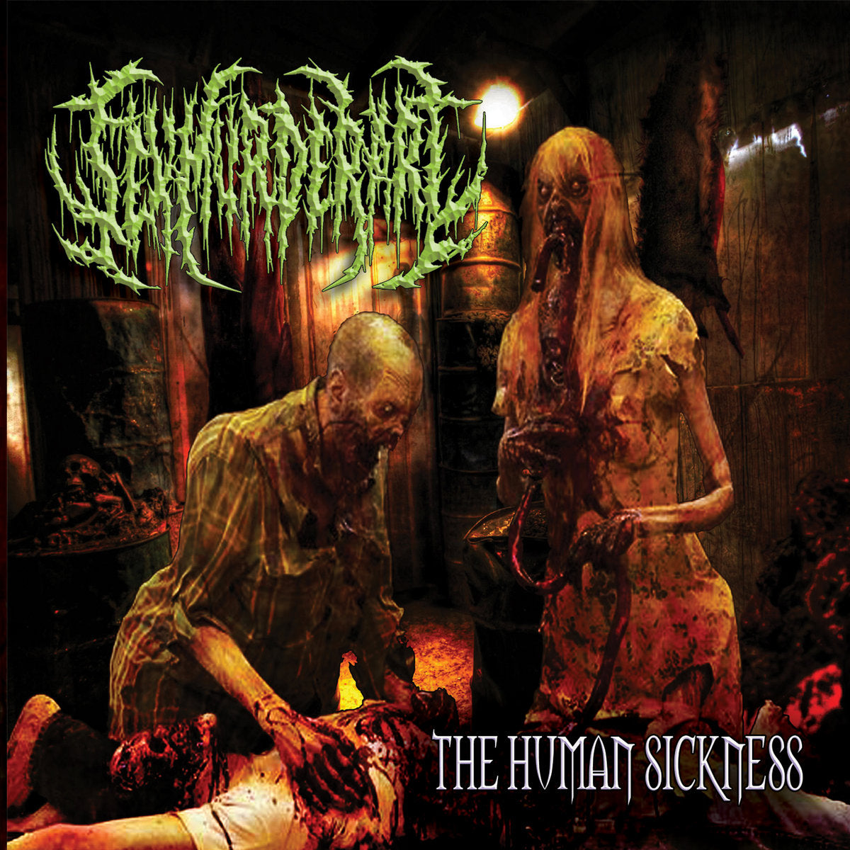 Sex Murder Art - The Human Sickness CD cover art