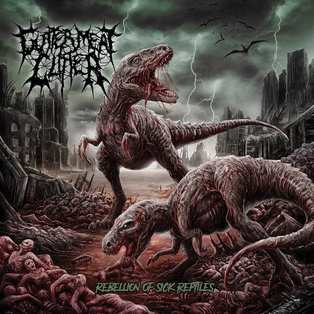 Gutter Meat Clitter - Rebellion Of Sick Reptiles CD cover art