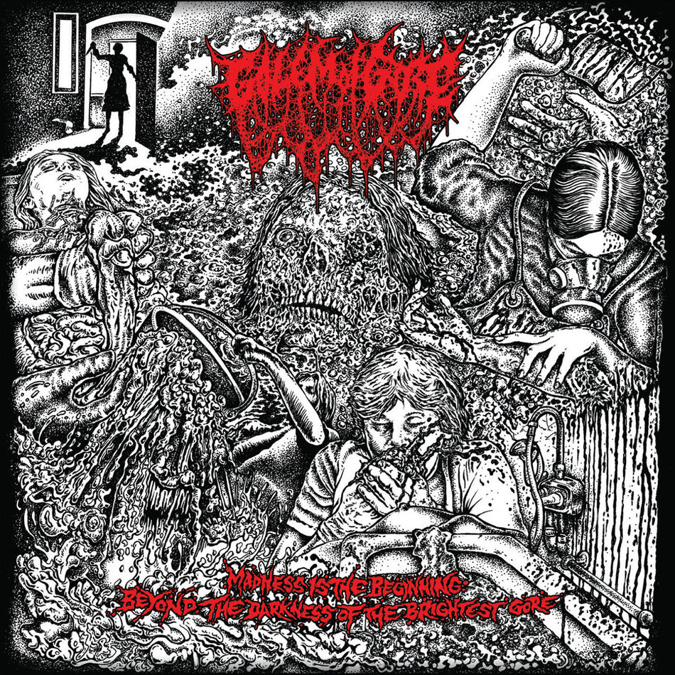 Golem of Gore - Madness is the Beginning: Beyond the Darkness of the Brightest Gore CD cover art