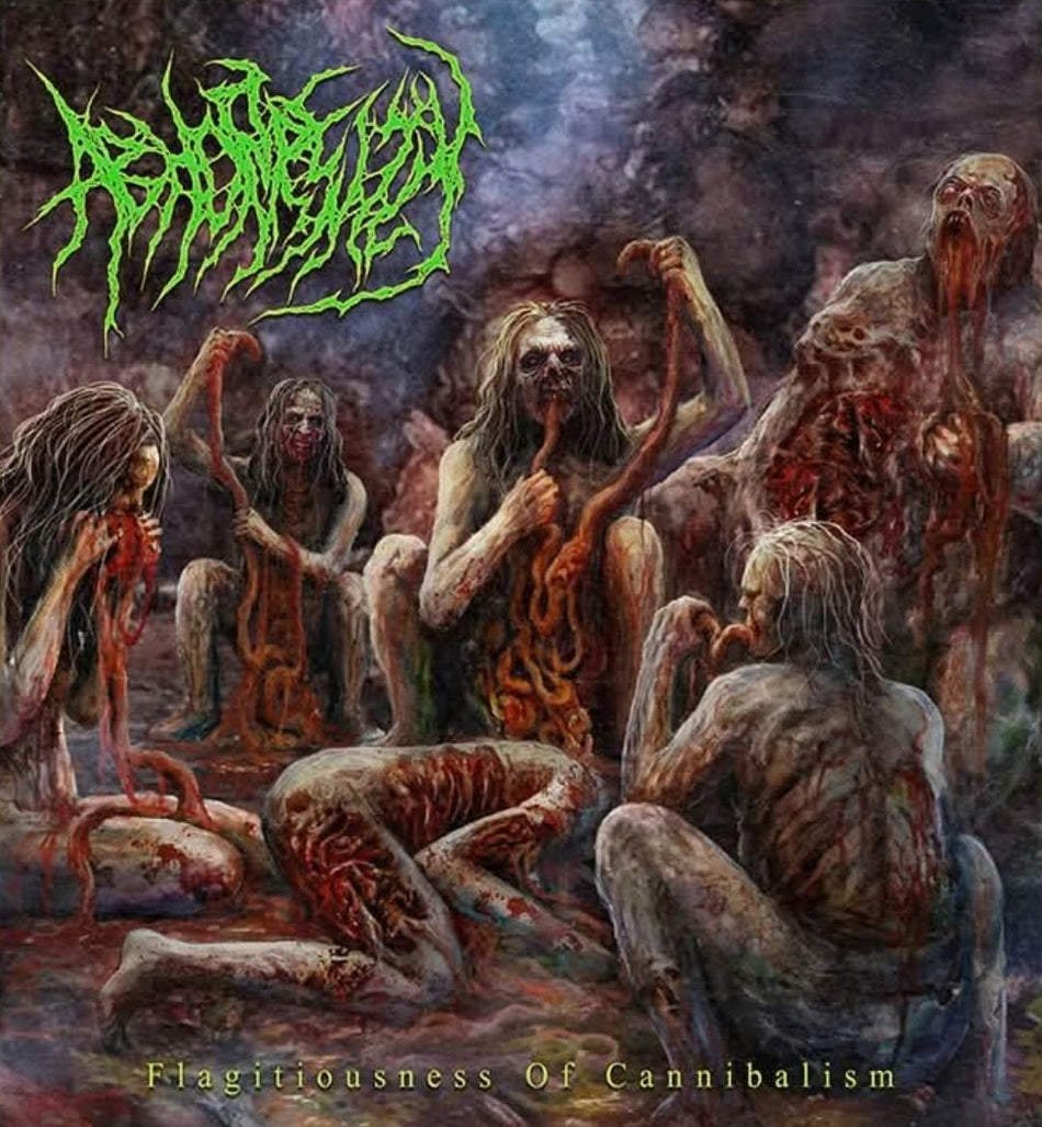 Abhorrently - Flagitiousness of Cannibalism CD cover art